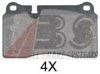 A.B.S. 37895 OE Brake Pad Set, disc brake